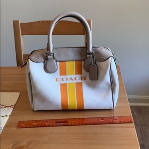 Coach mini Bennett varsity stripe